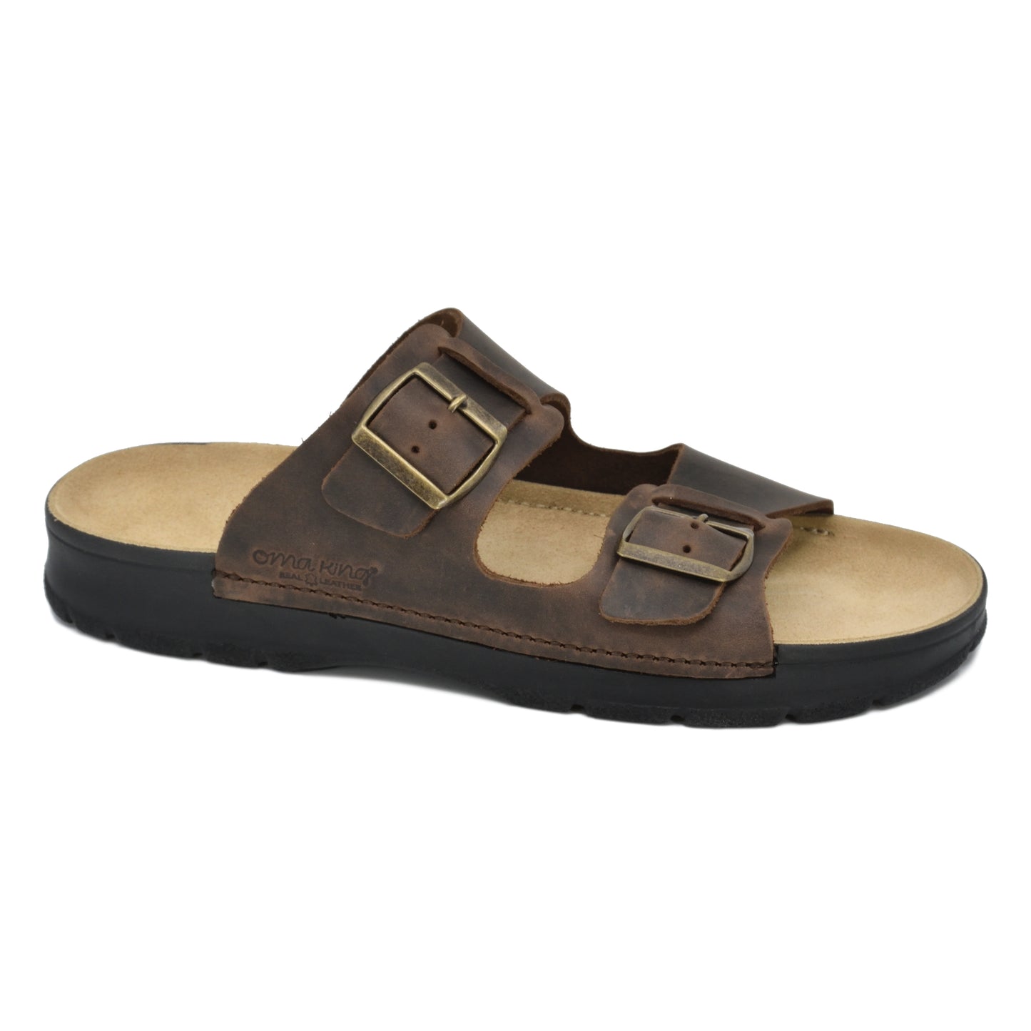 Märt v2 Leather Sandals - Dark Brown Estonian Made