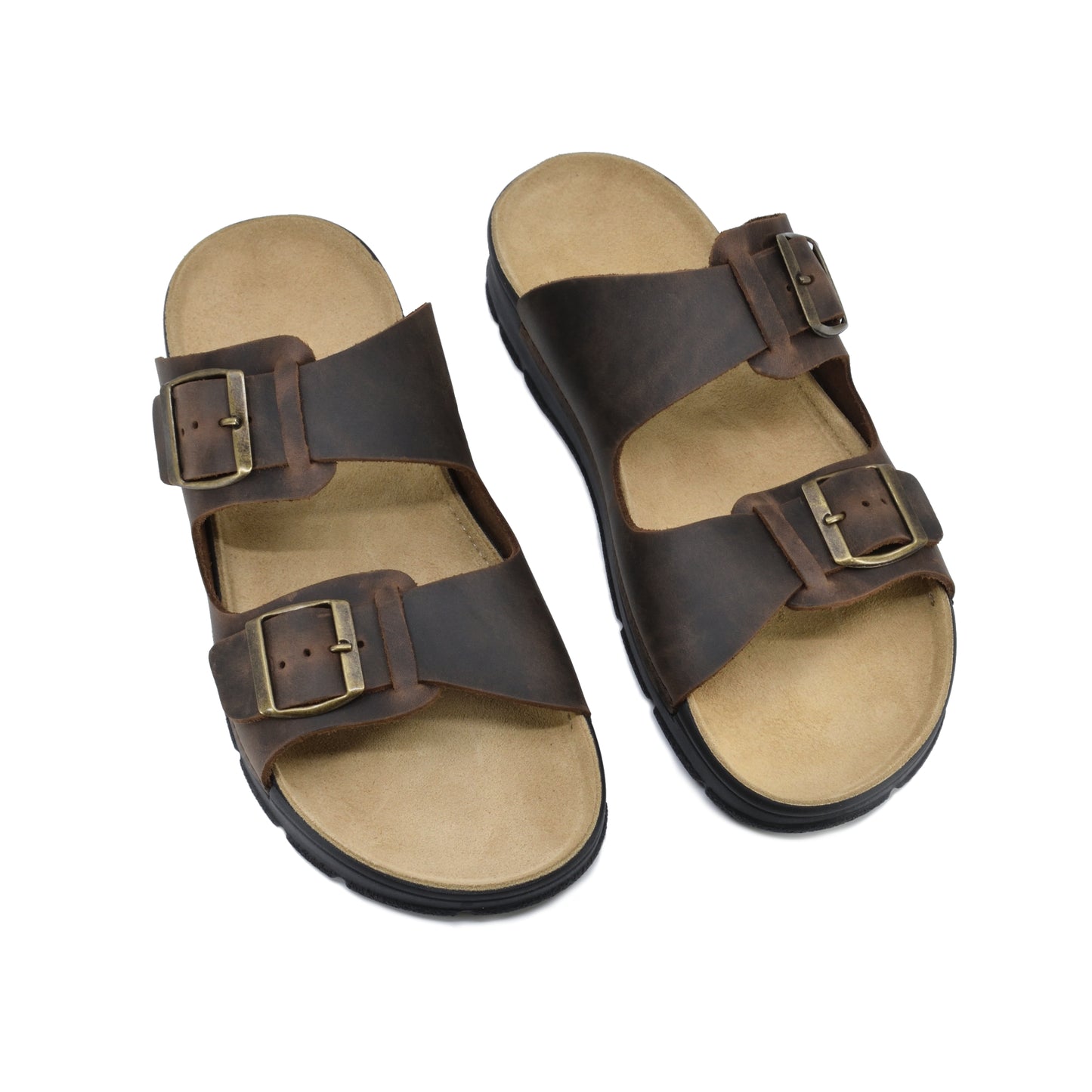 Märt v2 Leather Sandals - Dark Brown Estonian Made