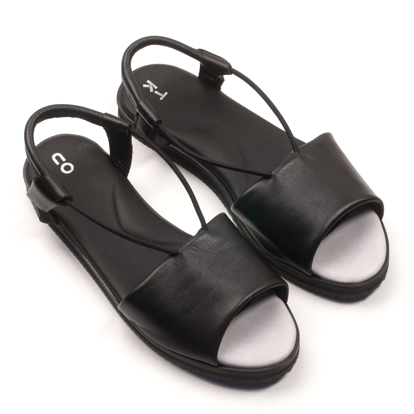 TOKU Berlin Handmade Leather Sandals - Black Estonia Made