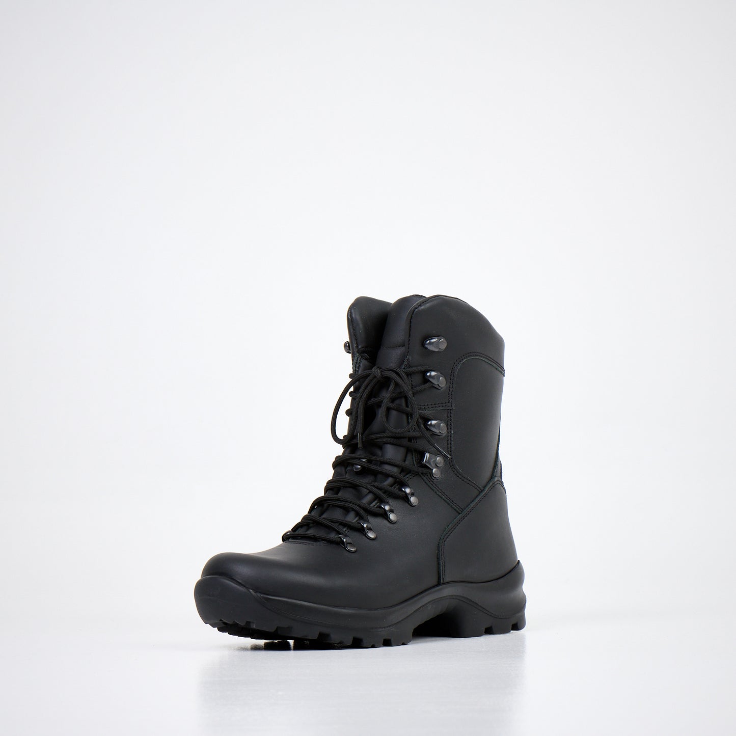Military Boots 739 Waterproof Leather Combat Boots - Black