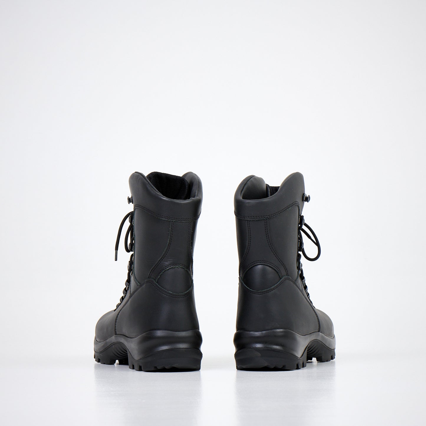 Military Boots 739 Waterproof Leather Combat Boots - Black