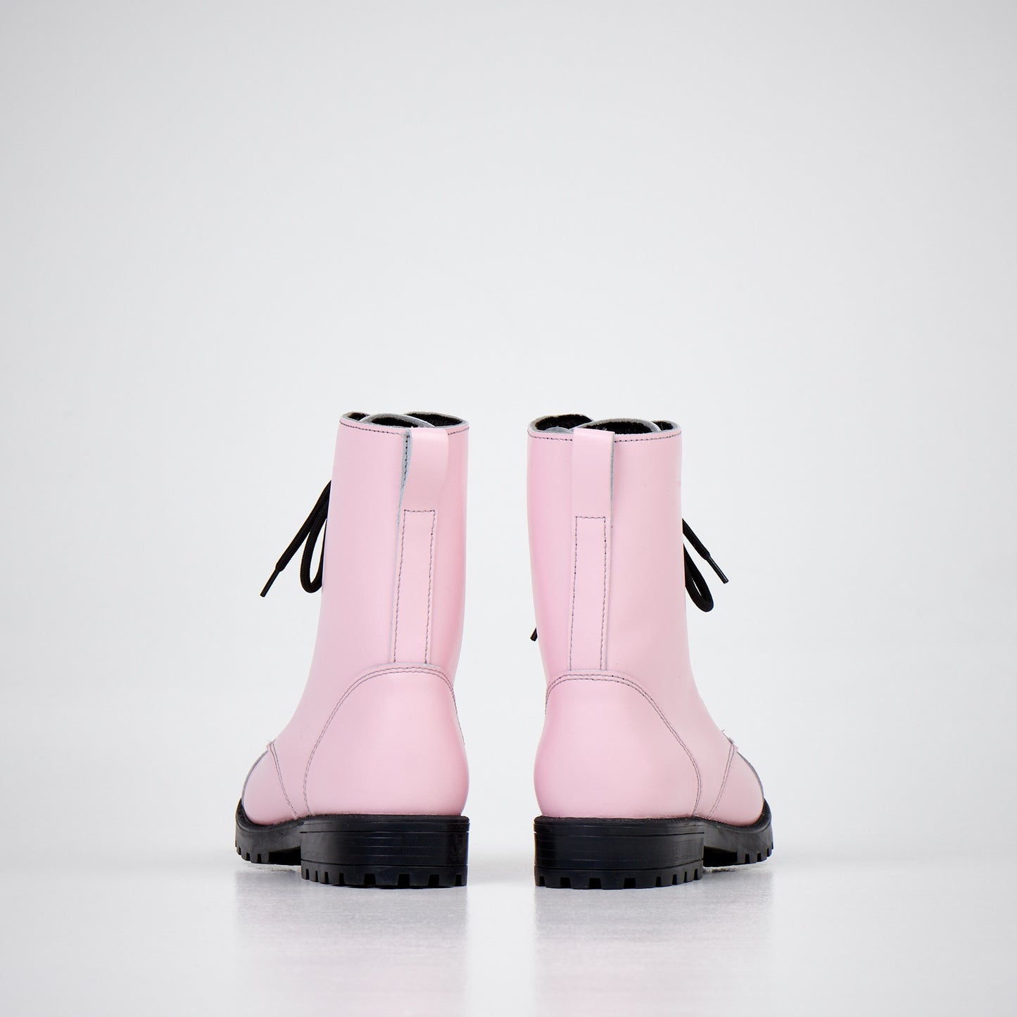 511 Pink Leather Boots - Estonian NATO Quality Water-Repellent