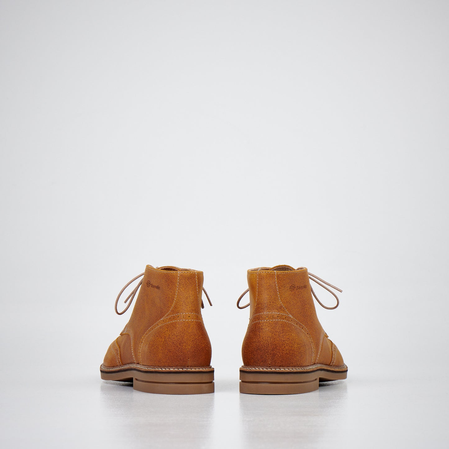 Light brown suede ankle boots with lace-up design, brand Samelin, available in sizes 39, 40, and 41.