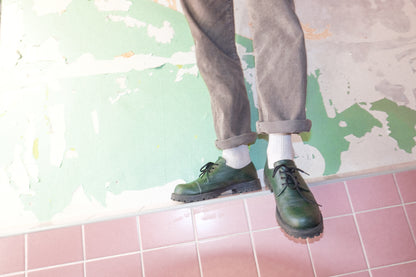 Green Widgets Genuine Leather Military-Grade Unisex Boots