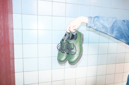 Green Widgets Genuine Leather Military-Grade Unisex Boots