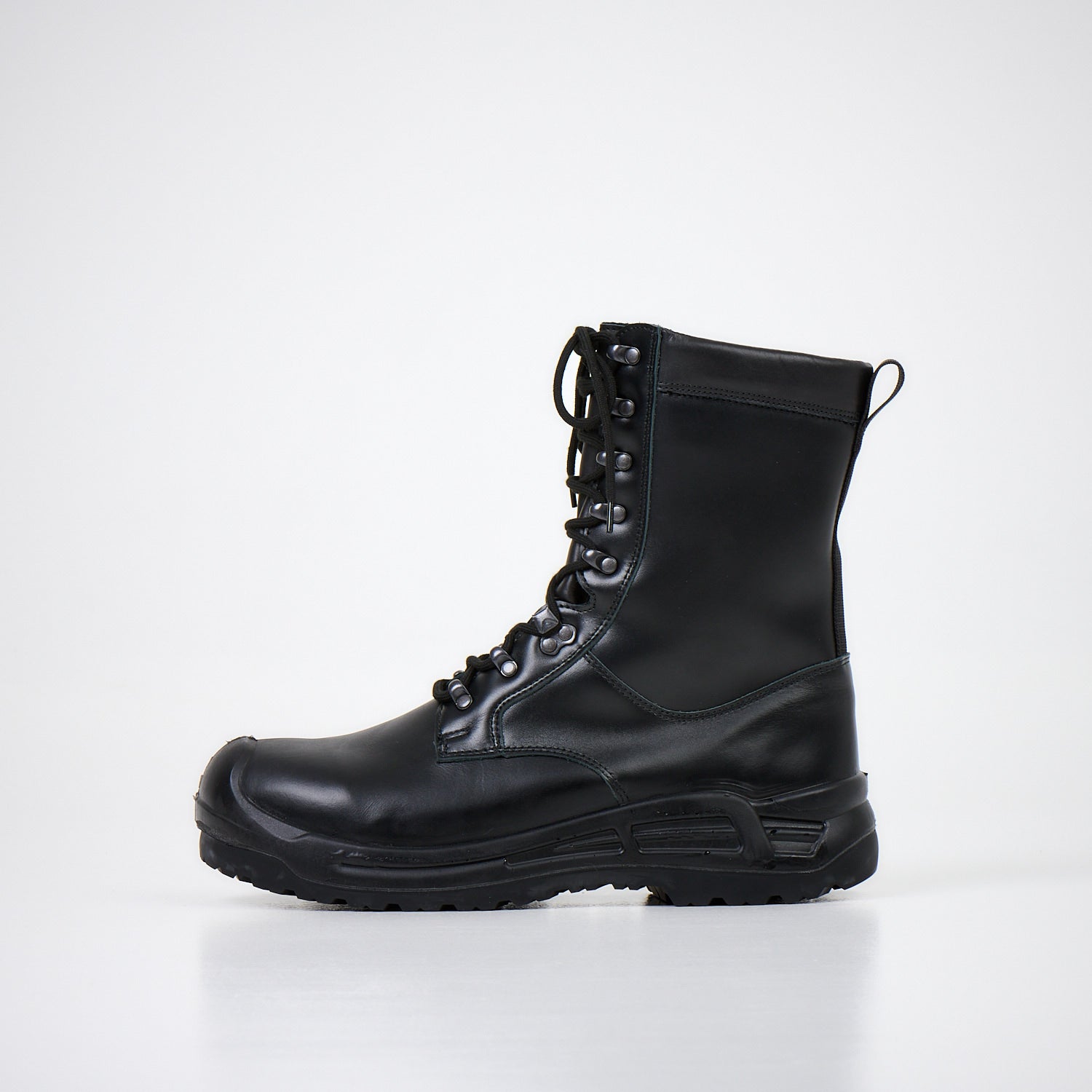 Waterproof Leather Combat Boots - Military Grade Winter Safety
