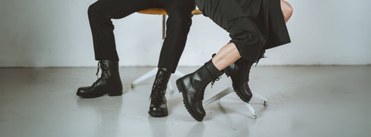 Military Boots 739 - Dark Brown