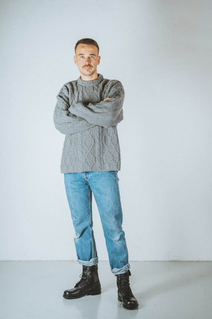 Hawk Pilot Military Leather Boots - Full Grain Combat Boots