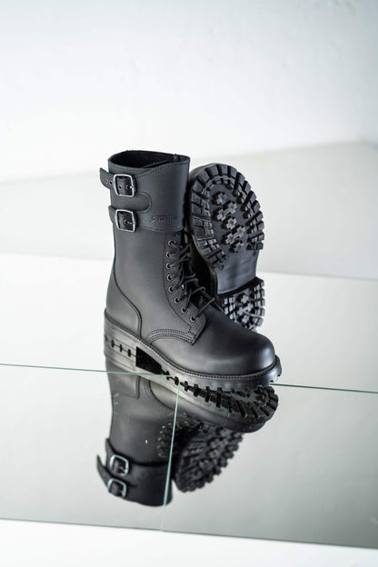 791 Tarkovsky Military Boots - Water-Repellent Leather Black