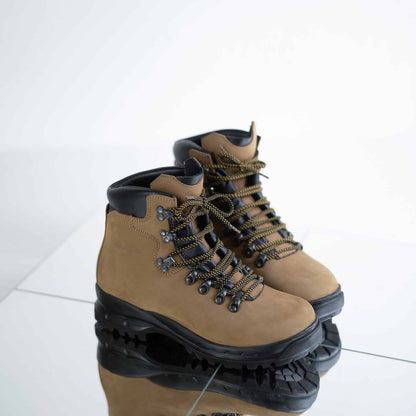 Waterproof Nubuck Leather Hiking Boots - NATO Standard Tundra